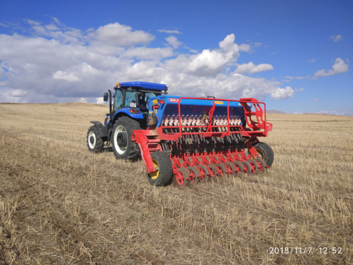 No-till drill. (Turkey)